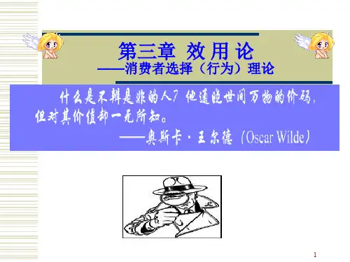 序数效用论和无差异曲线分析法ppt课件