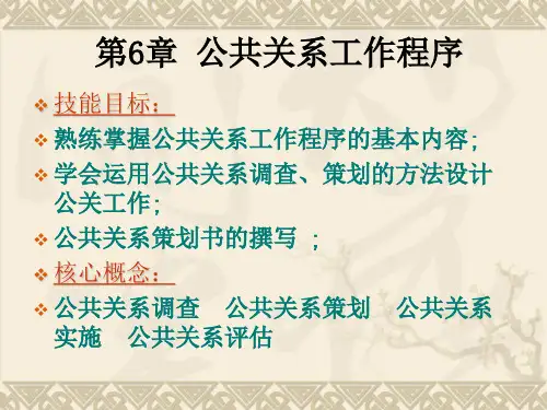 公共关系传播与媒介
