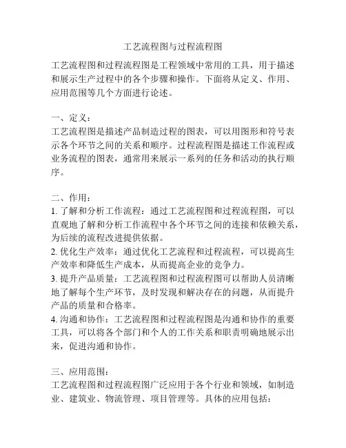 工艺流程图与过程流程图