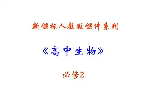 生物：6.1《杂交育种与诱变育种》PPT课件(新人教版-必修2)