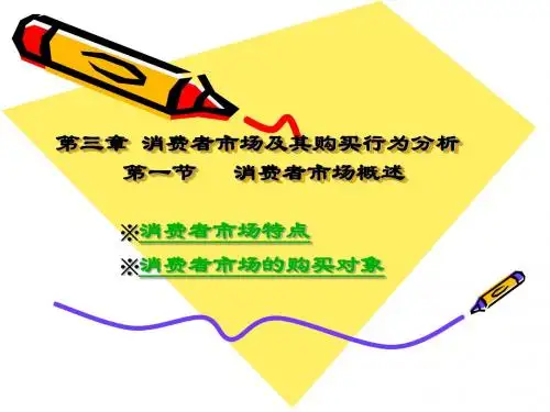 第三章消费者市场行为研究