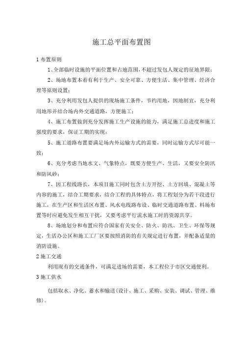 施工总平面布置图