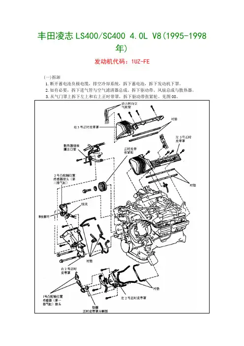04-丰田凌志LS400、SC400 4.0L V8(1995-1998年)发动机代码：1UZ-