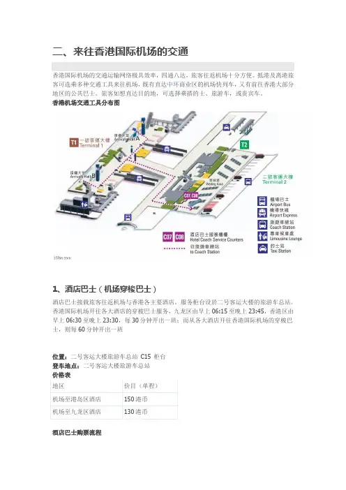 香港机场交通.