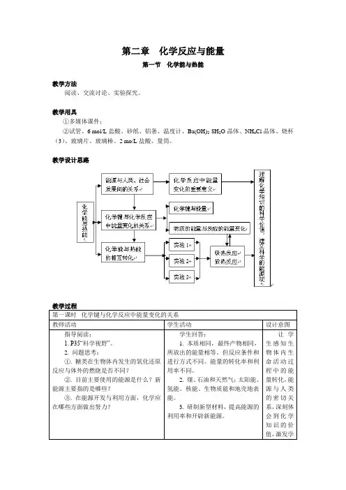 化学能与热能教案   (赖建友)