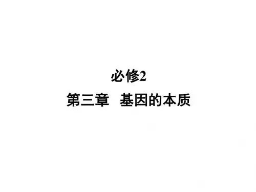 高考生物一轮复习 第3章 第1节 DNA是主要的遗传物质课件 新人教版必修2