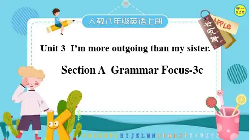 人教八年级英语上册-Unit 3 Section A Grammar Focus-3c(附音频)
