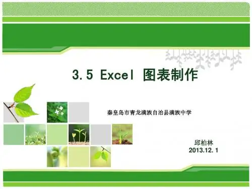 EXCEL图表制作说课课件说课用