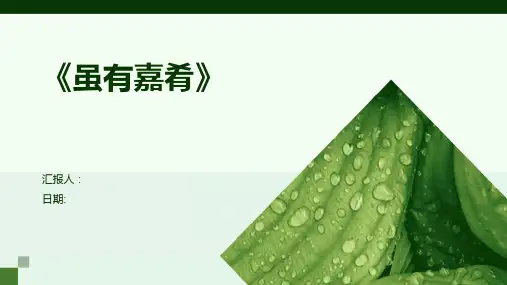 《虽有嘉肴》