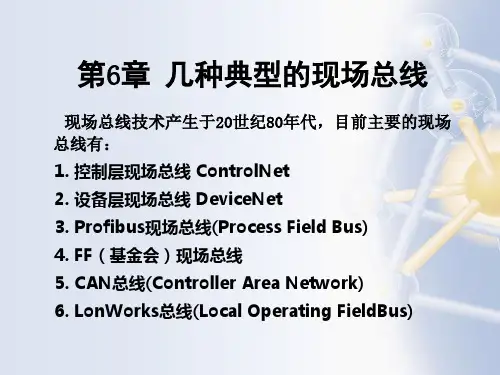 CH 6 几种典型的现场总线