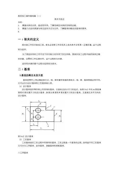 装夹与找正