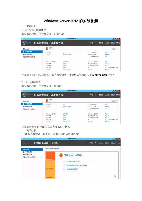 02Windows Server2012 AD安装部署过程图解