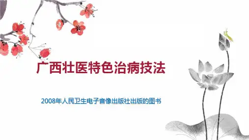 广西壮医特色治病技法