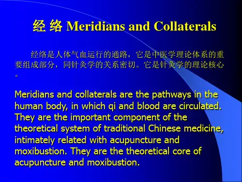 经络学总论-中英双语