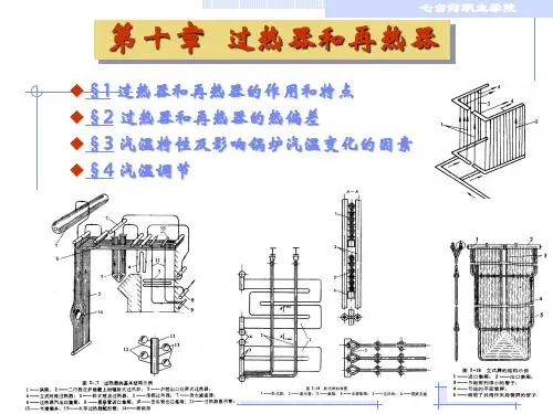 过热器,再热器PPT幻灯片课件