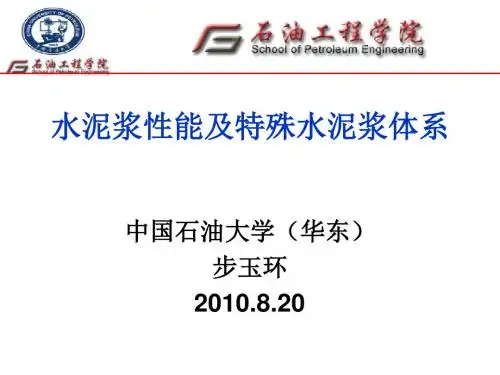 固井技术培训——步玉环()