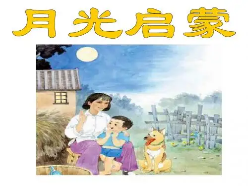 18《月光启蒙》第一课时精品课件