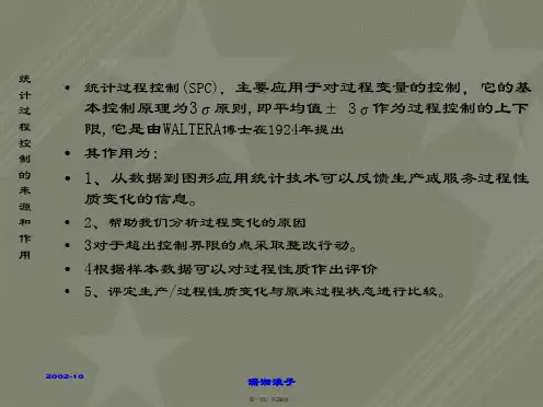 X-R控制图操作及应用