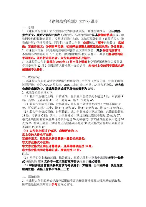 大作业说明