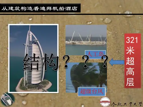 建筑构造迪拜帆船酒店