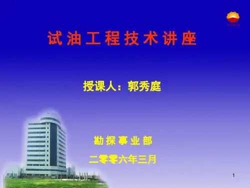 试油技术-ppt课件