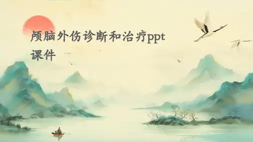颅脑外伤诊断和治疗PPT课件