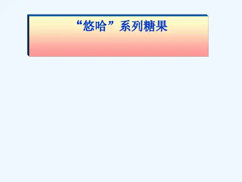 糖果产品包装分类与产品定位PPT(19张)