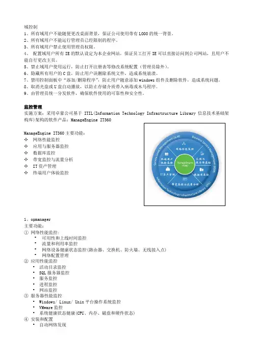 监控管理