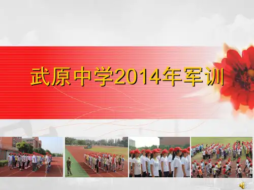 军训(课堂PPT)