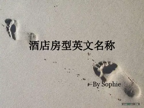 酒店房型英文版