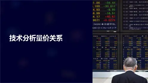 《技术分析量价关系》课件
