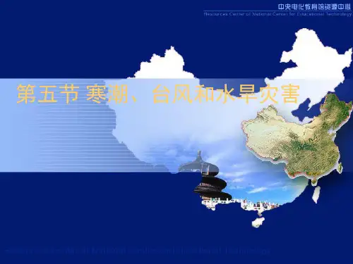 关于寒潮台风和水旱灾害的课件