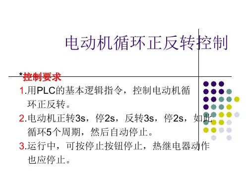 电动机循环正反转控制