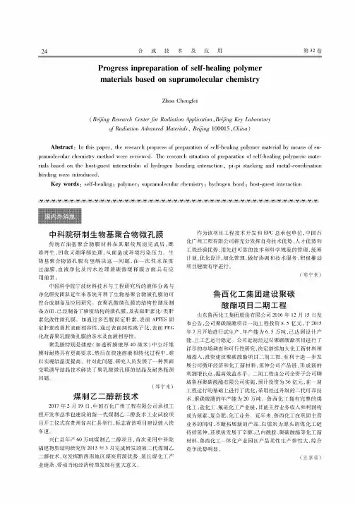 鲁西化工集团建设聚碳酸酯项目二期工程