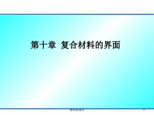 材料表界面_第十章ppt课件