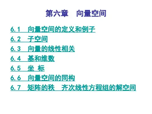 高等代数课件 第六章
