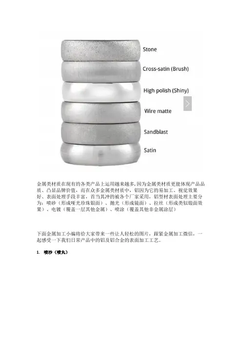 (完整版)铝合金表面处理