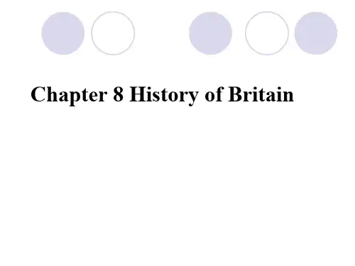 英国历史简介英文