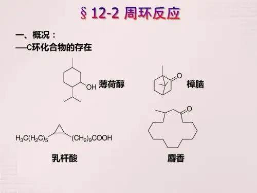 12-2 周环反应