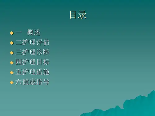 2型糖尿病护理查房