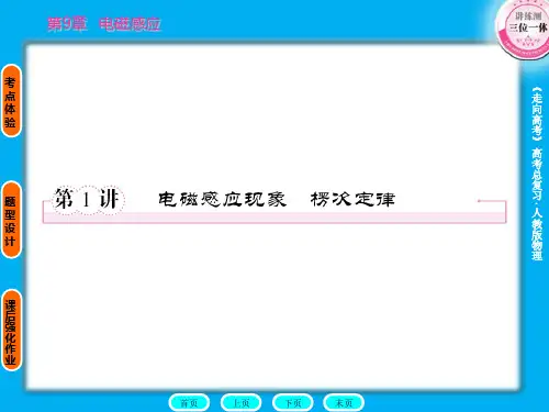 2011走向高考,贾凤山,高中总复习,物理,9-1ppt