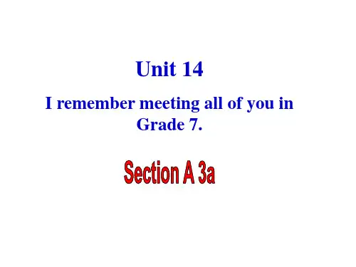 Unit14SectionA3a—3c课件-2021-2022学年人教版英语九年级全一册