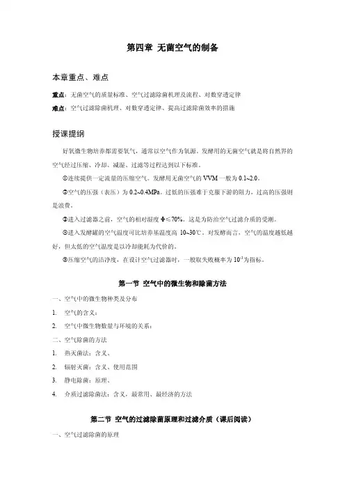 04§4无菌空气的制备