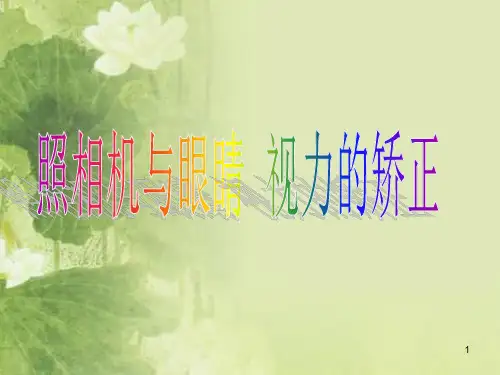 经典：眼睛与照相机