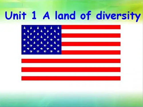 英语：选修8_Unit1_A_land_of_diversity-Language_points课件(新人教版)