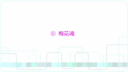 五年级上册语文课件-梅花魂｜人教新课标(含答案) (共16张PPT)