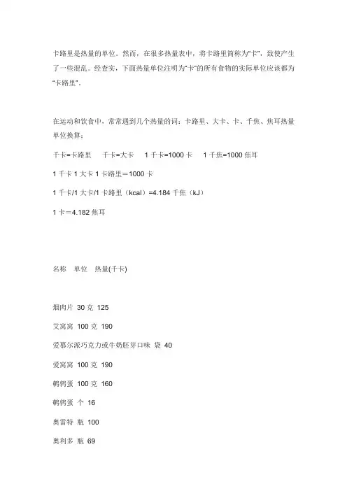 热量表