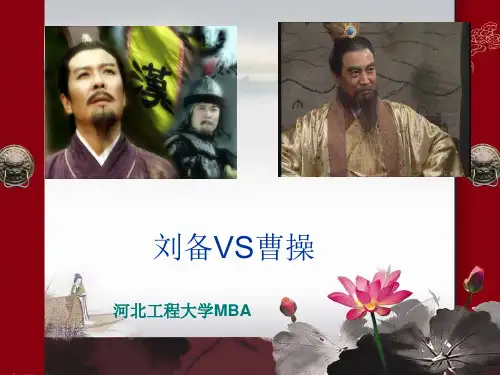 刘备VS曹操