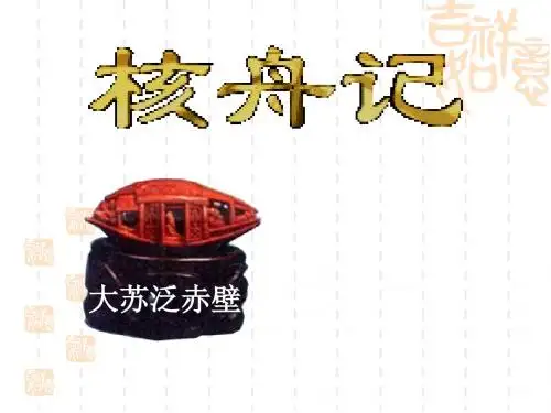核舟记第二课时