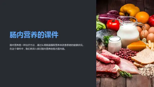 《肠内营养的课件》